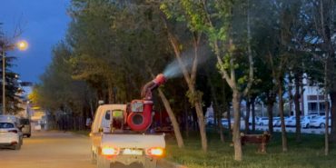 Kırklareli'nde haşere ve sineklere karşı ilaçlama