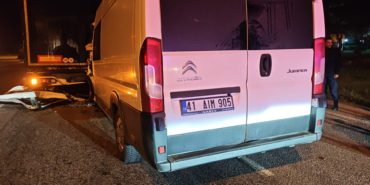 Edirne'de tıra çarpan panelvandaki 1 kişi öldü, 1 kişi yaralandı