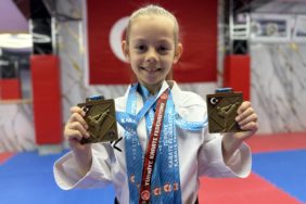 Minik milli karateci Ayza Akgün’ün hedefi Balkan şampiyonluğu
