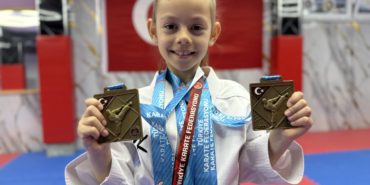 Minik milli karateci Ayza Akgün’ün hedefi Balkan şampiyonluğu