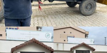 Kırklareli'nde yaralı halde bulunan leylek tedavi altına alındı