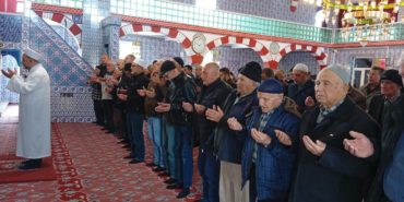 Pınarhisar'da yağmur ve şükür duası yapıldı