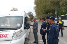 Pınarhisar Kaymakamı Özderin, asayiş denetimlerine katıldı