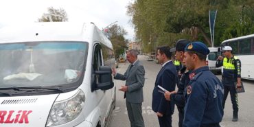 Pınarhisar Kaymakamı Özderin, asayiş denetimlerine katıldı