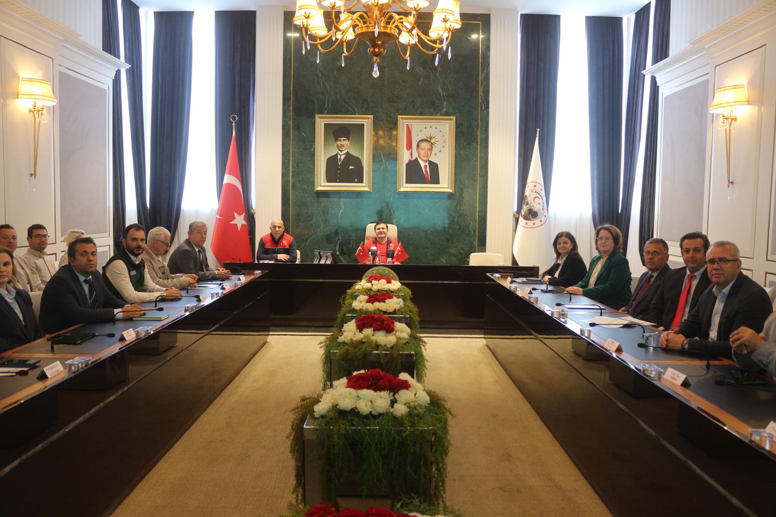 Kırklareli'nde Tarımsal Kuraklık Kriz Merkezi Toplantısı yapıldı