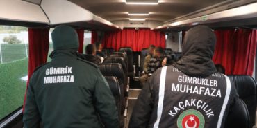Yunanistan'dan yanlış otobüse binen 4 düzensiz göçmen İpsala Sınır Kapısı'nda yakalandı