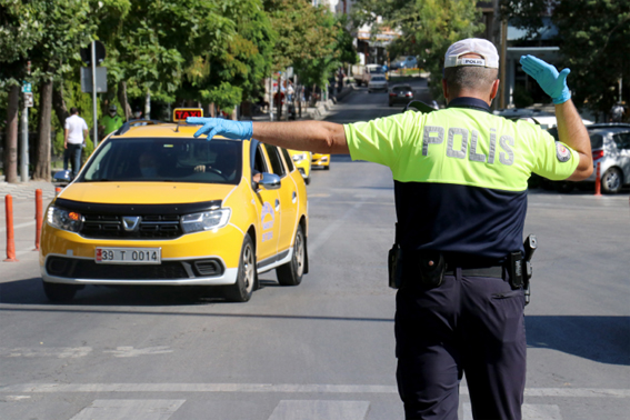 Kırklareli genelinde sıkı denetim