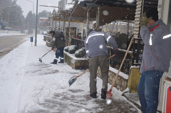 Kırklareli’da yoğun kış