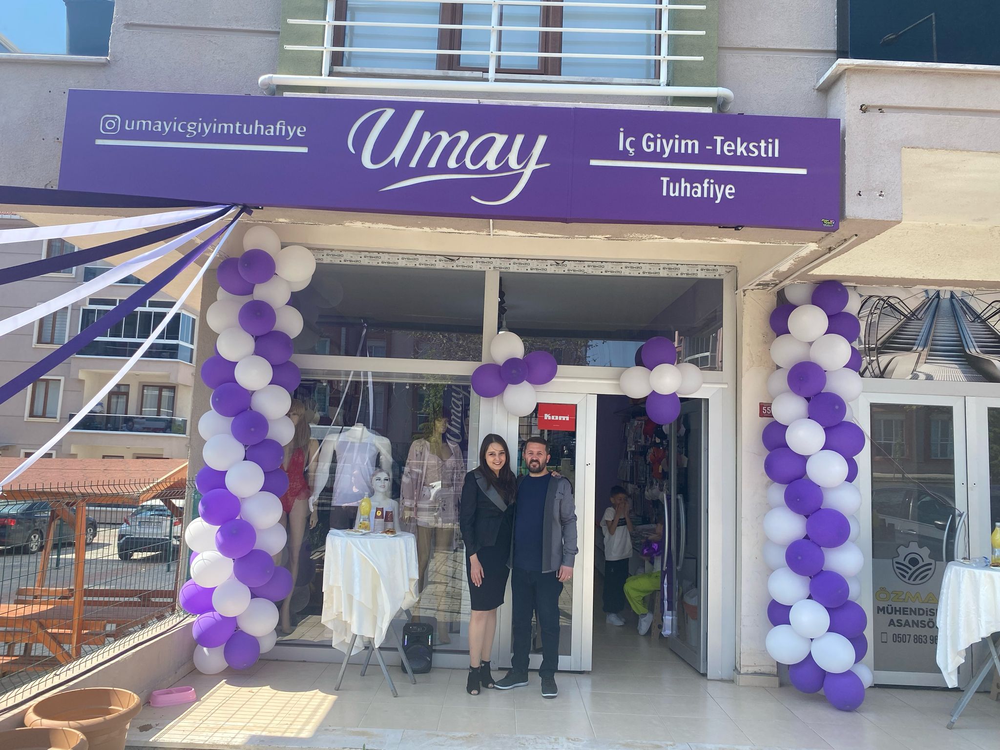 Lüleburgaz’da Umay İç Giyim-Tuhafiye Hizmete Girdi
