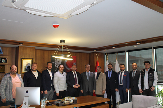 Recep Çotuk’tan İlhami Cebelli’ye ziyaret