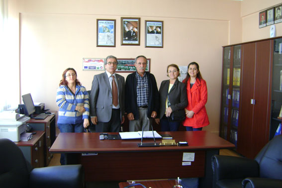Meslek Lisesi Müdürü uğurlandı