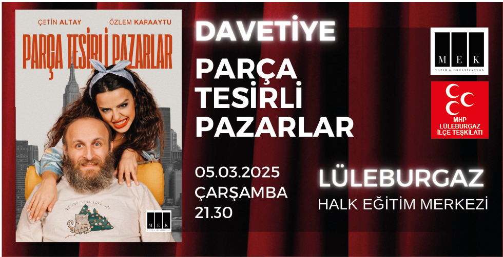 Çetin Altay Lüleburgaz’da yoğun ilgiyle karşılandı