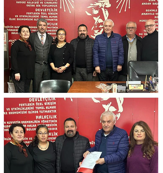 Tarkan Çakır, İl Genel Meclis Üyeliği için dosya aldı