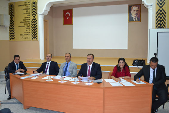 Okul müdürleri toplantısı yapıldı