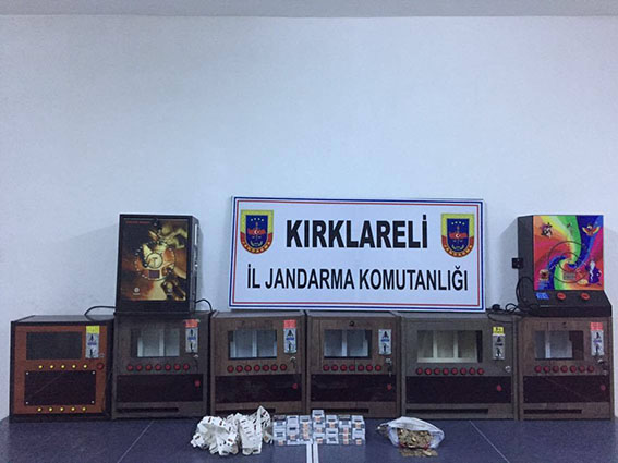 Büyükkarıştıran’da  kumar operasyonu