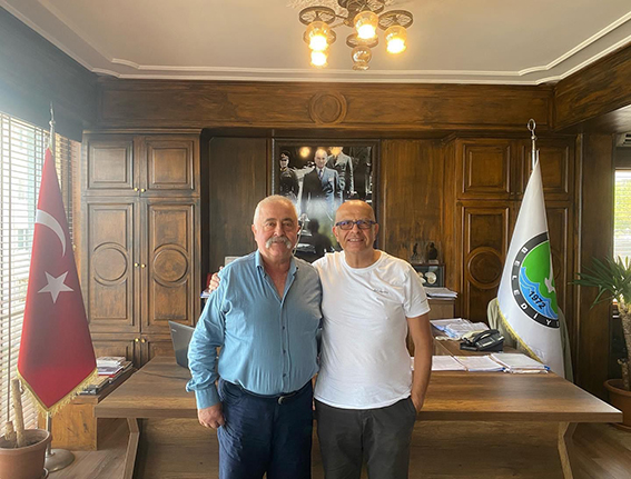 Belediye Başkanı Tahir Işık’a ziyaret