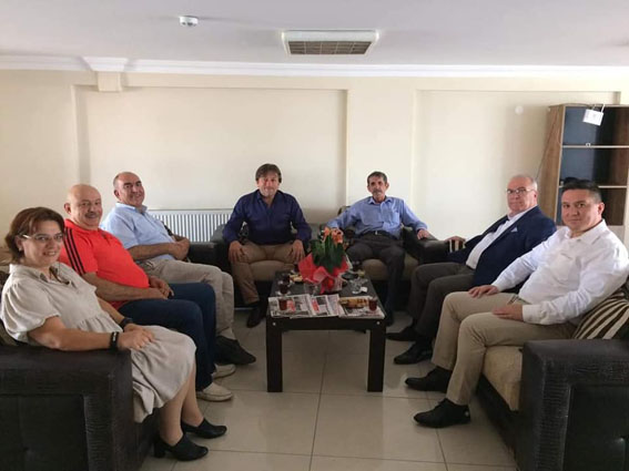 İl Başkanı Alaaddin Güncer’den Babaeski basınına ziyaret