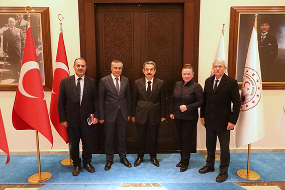 Milli Eğitim Camiasından Vali Ekici’ye ziyaret