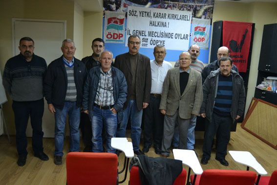 ÖDP İl Genel Meclis Üyesi adaylarını tanıttı