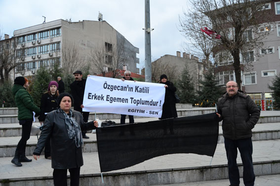 Lüleburgaz Özgecan için meydana indi