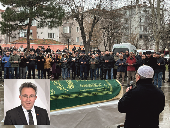 Adem öğretmen göz yaşları ile uğurlandı