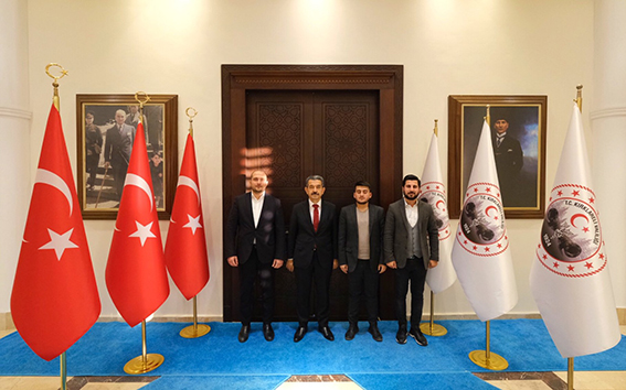 TÜGVA’dan Vali Ekici’ye ziyaret