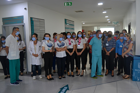 Medikent Hastanesi’nden sağlıkta şiddete protesto