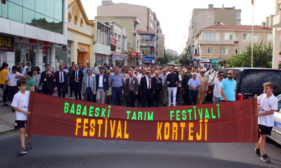 Babaeski Tarım Festivali başladı