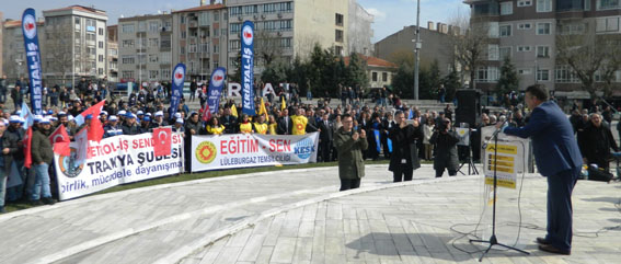 Emek Platformu’ndan EYT konulu basın açıklaması
