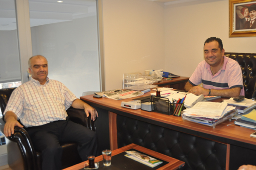 Ahmet Yılmaz gazetemizi ziyaret etti