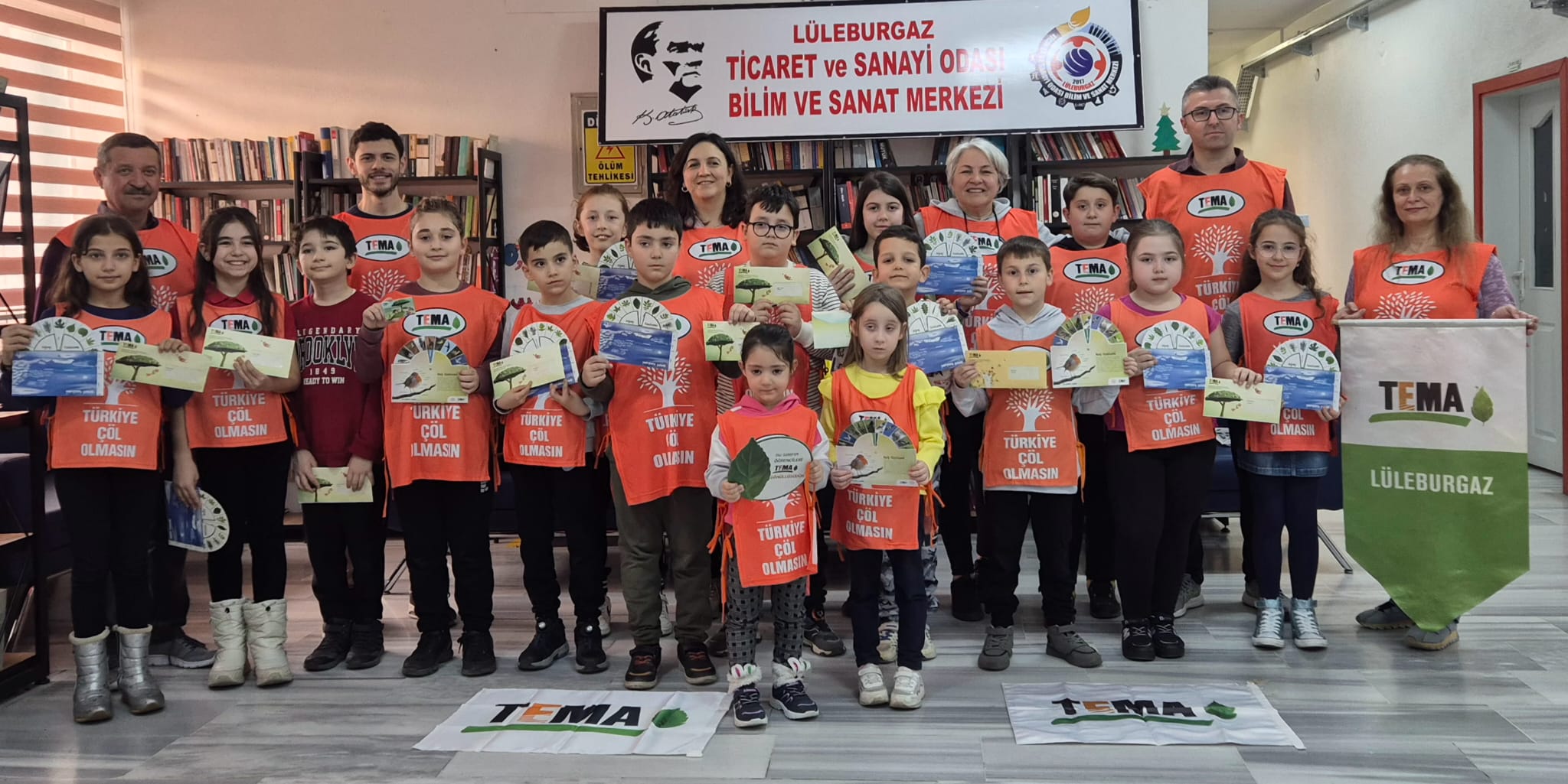 BİLSEM TEMA GÖNÜLLÜSÜ OLDU